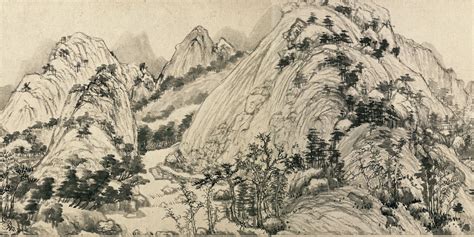 Dwelling in the Fuchun Mountains! A Tapestry Woven from Ink and Breath, Capturing Tranquility on Scroll