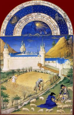 Les Très Riches Heures du Duc de Berry!  A Dazzling Tapestry of Medieval Life and Divine Majesty!