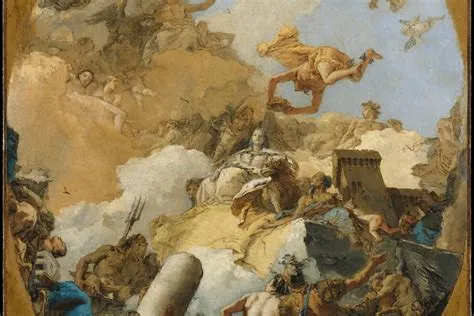  Sự Tạo Thế của Giambattista Tiepolo: Một Cuộc Hoàn Ca Lộng Lẫy về Sức Mạnh Thiên Phúc!